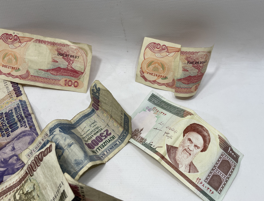 ANTİKA KAĞIT PARA LOTU