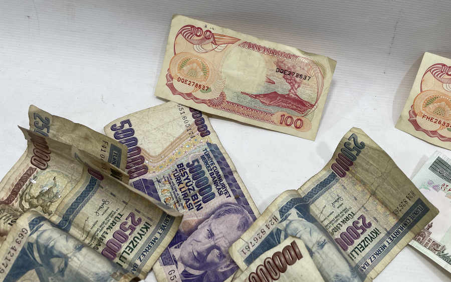 ANTİKA KAĞIT PARA LOTU