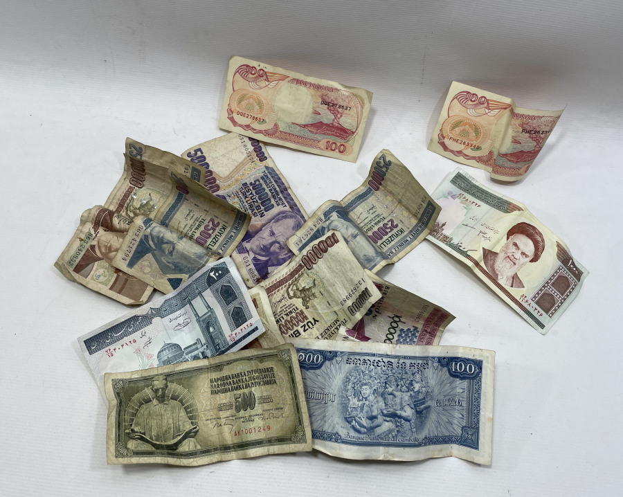 ANTİKA KAĞIT PARA LOTU