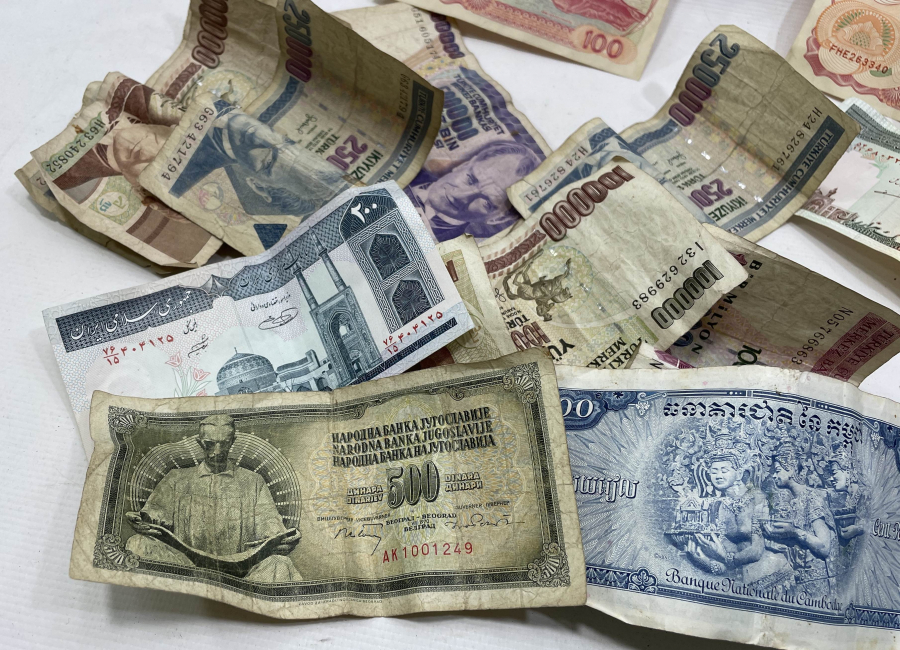 ANTİKA KAĞIT PARA LOTU