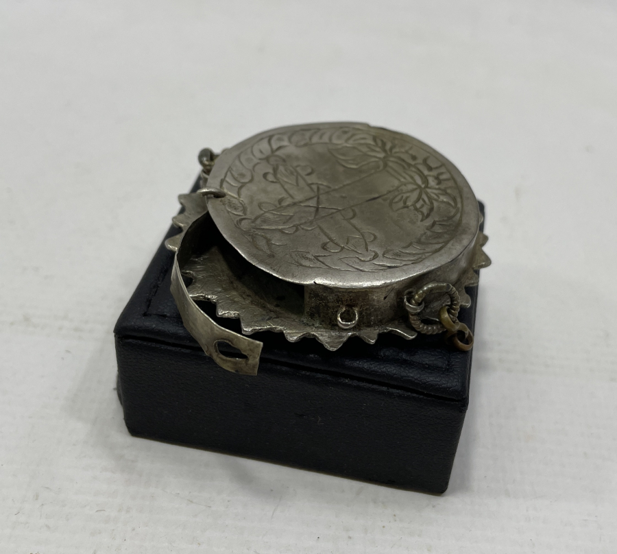 OSMANLI DÖNEMİ ÇOK NADİR GÜMÜŞ RUM ASKER PAZUBENDİ