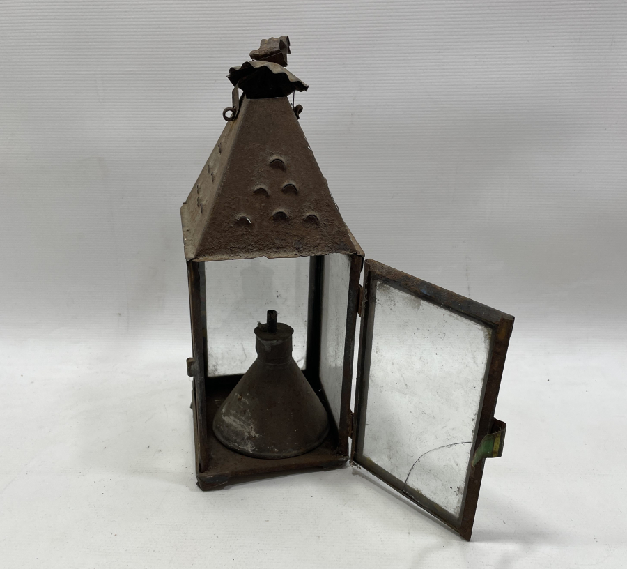 OSMANLI DÖNEMİ EL YAPIMI GAZ LAMBASI - İDARE