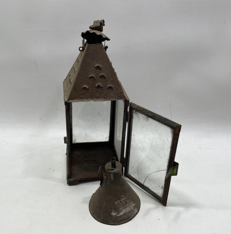 OSMANLI DÖNEMİ EL YAPIMI GAZ LAMBASI - İDARE