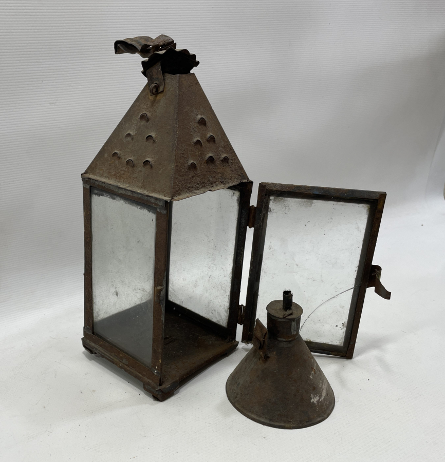 OSMANLI DÖNEMİ EL YAPIMI GAZ LAMBASI - İDARE