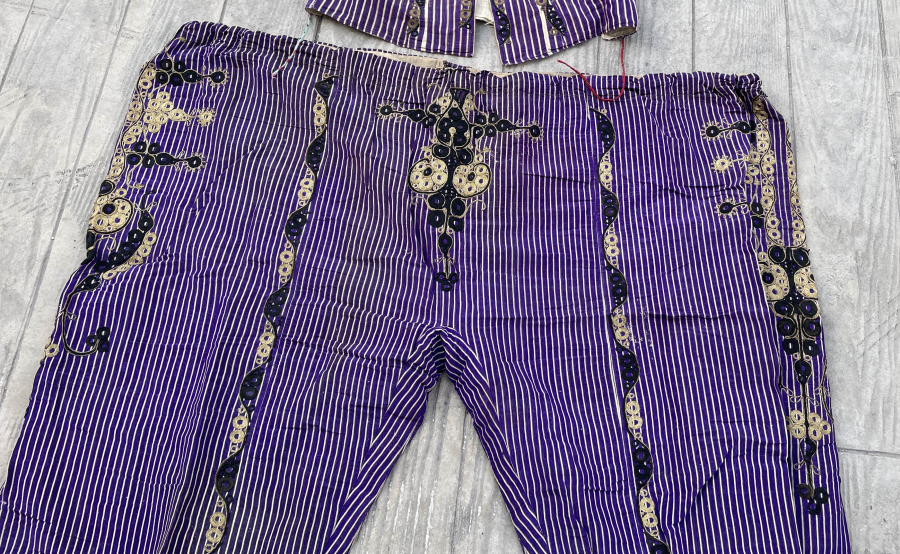 OSMANLI DÖNEMİ SIRMA VE İBRİŞİMLİ ŞALVAR CEPKEN TAKIMI