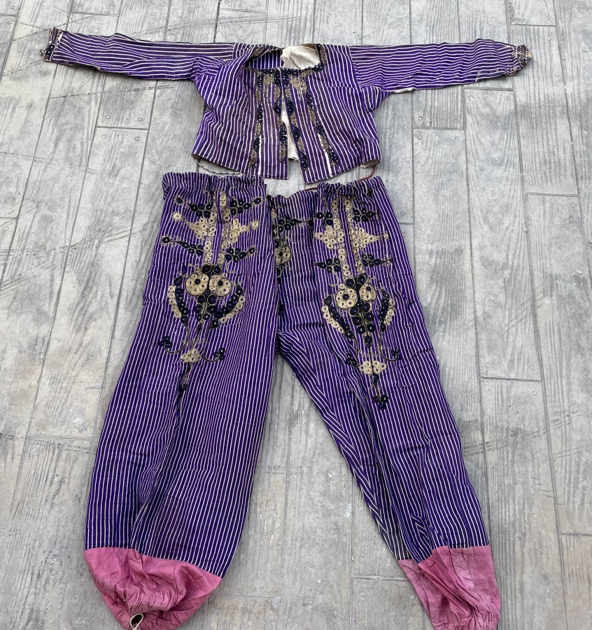 OSMANLI DÖNEMİ SIRMA VE İBRİŞİMLİ ŞALVAR CEPKEN TAKIMI