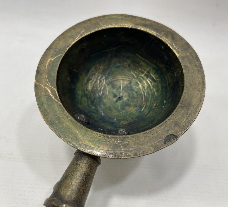 OSMANLI DÖNEMİ SÜLEYMANİYE DAMGALI KAHVECİ İŞİ NARGİLE KÖZLÜĞÜ