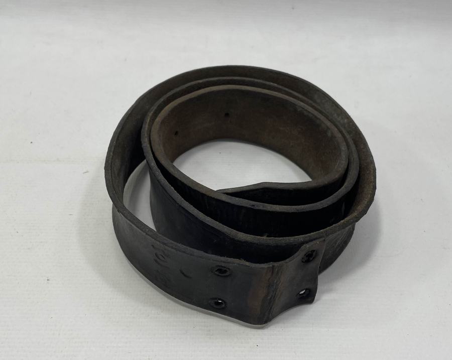 OSMANLI DÖNEMİ ÜZERİ YAZILI SUBAY KEMERİ