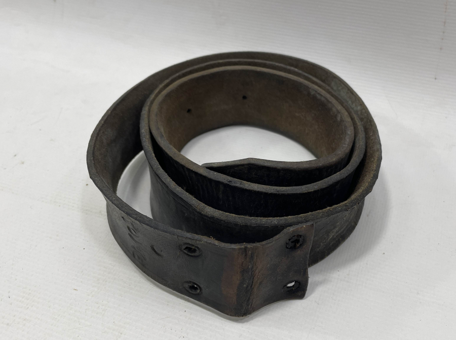 OSMANLI DÖNEMİ ÜZERİ YAZILI SUBAY KEMERİ