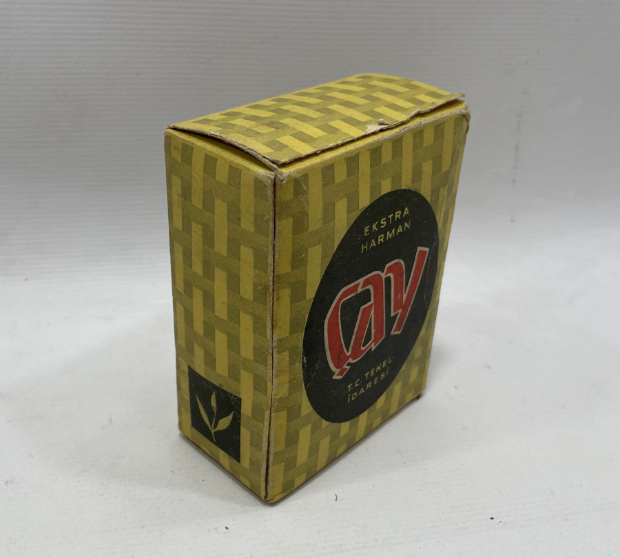 PAKETİNDE AÇILMAMIŞ ANTİKA ÇAY - BAKKALİYE TARİHİ