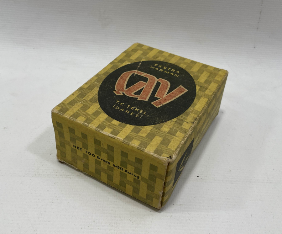 PAKETİNDE AÇILMAMIŞ ANTİKA ÇAY - BAKKALİYE TARİHİ