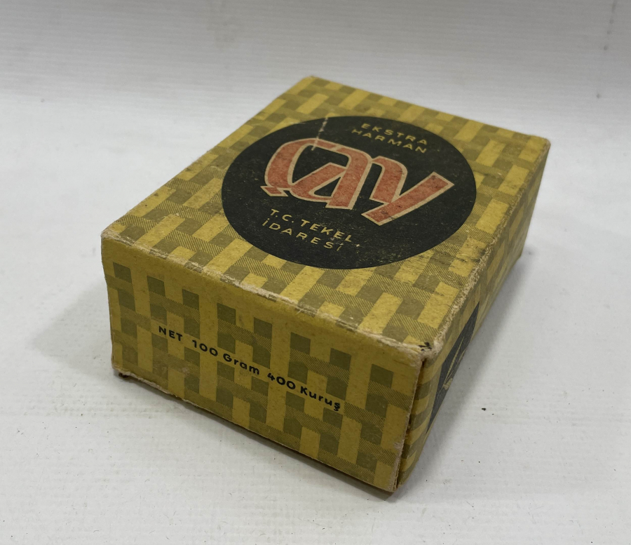 PAKETİNDE AÇILMAMIŞ ANTİKA ÇAY - BAKKALİYE TARİHİ