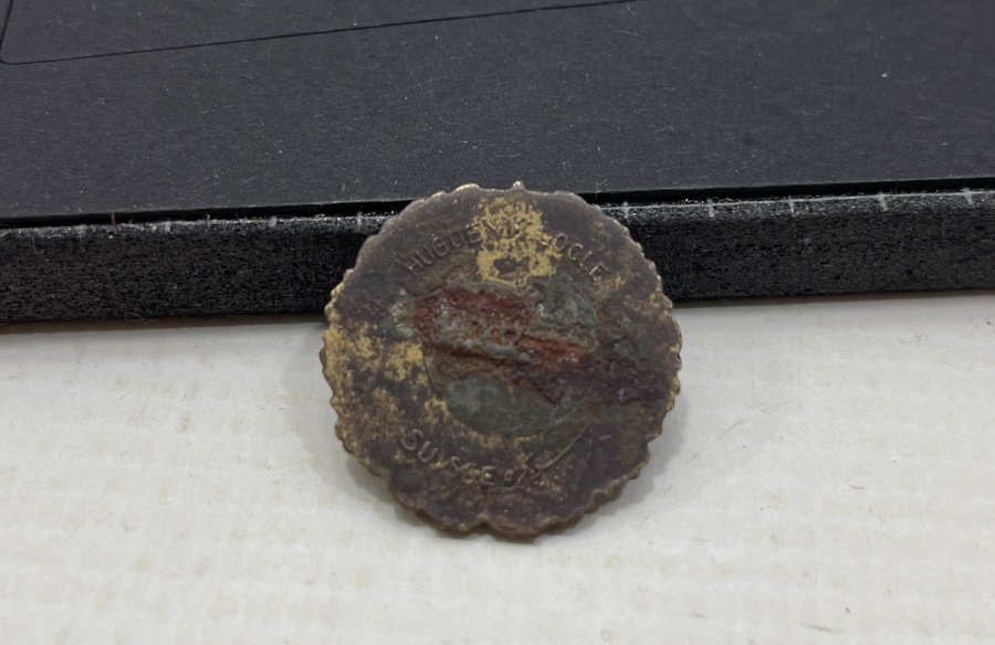 ÜZERİ OSMANLICA YAZILI NADİR TEYYARE CEMİYETİ ROZETİ