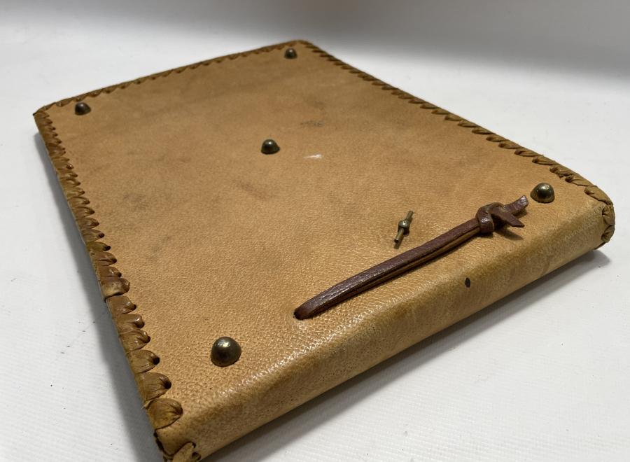 DEVE DERİSİNDEN MAMUL ÇOK NADİR LATERNALI FOTOĞRAF ALBÜMÜ