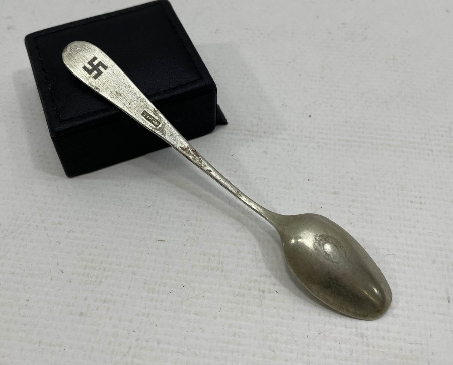 NAZİ DÖNEMİ GAMALI HAÇLI ASKERİ KAŞIK