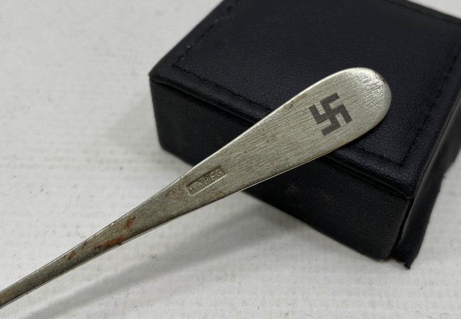 NAZİ DÖNEMİ GAMALI HAÇLI ASKERİ KAŞIK