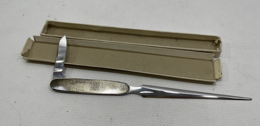 ORJİNAL KUTUSUNDA ANTİKA ZARF AÇACAĞI