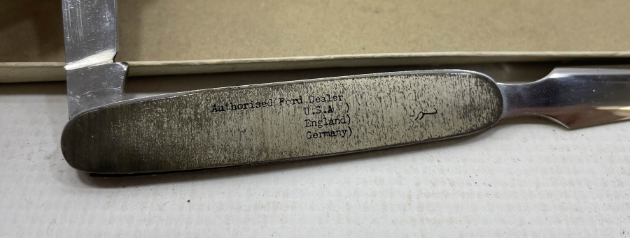 ORJİNAL KUTUSUNDA ANTİKA ZARF AÇACAĞI