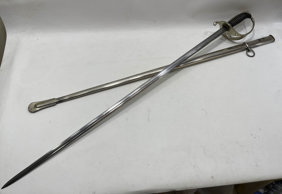 OSMANLI DÖNEMİ ÇİL KONDİSYONDA ÇOK NADİR SÜVARİ SUBAY KILICI