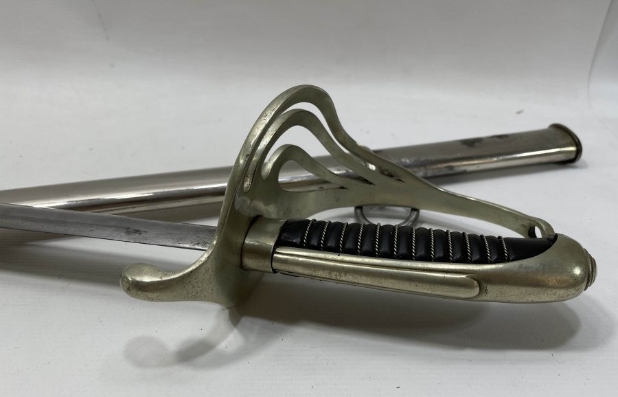 OSMANLI DÖNEMİ ÇİL KONDİSYONDA ÇOK NADİR SÜVARİ SUBAY KILICI