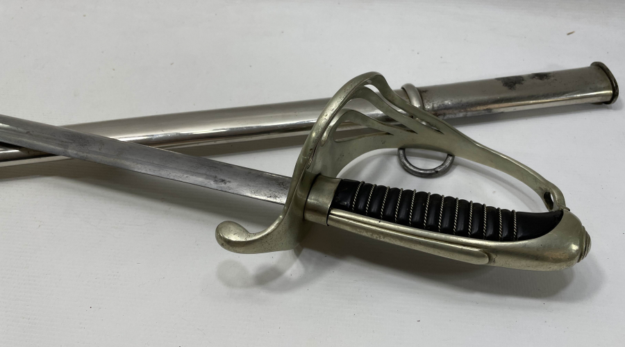 OSMANLI DÖNEMİ ÇİL KONDİSYONDA ÇOK NADİR SÜVARİ SUBAY KILICI