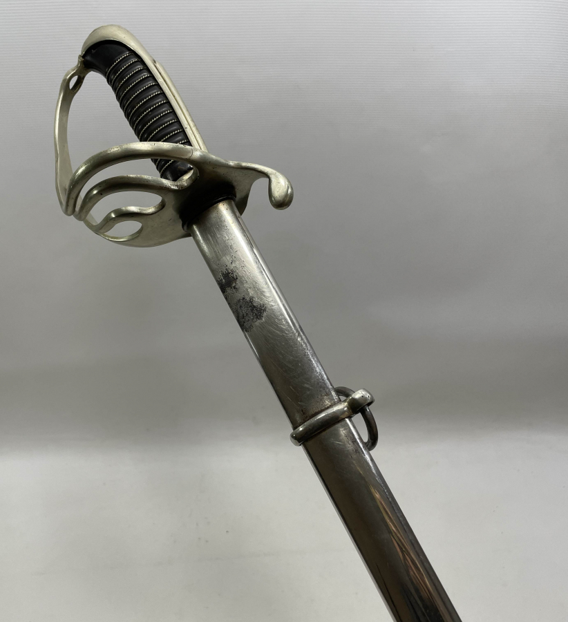 OSMANLI DÖNEMİ ÇİL KONDİSYONDA ÇOK NADİR SÜVARİ SUBAY KILICI