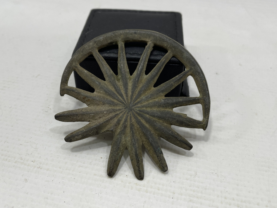 OSMANLI DÖNEMİ ÇOK NADİR AY YILDIZ SÜVARİ AT SÜSÜ - AT DÖŞLÜĞÜ