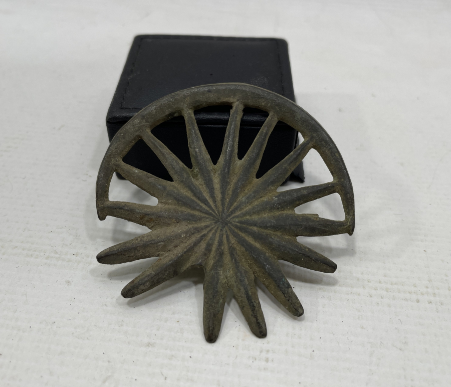 OSMANLI DÖNEMİ ÇOK NADİR AY YILDIZ SÜVARİ AT SÜSÜ - AT DÖŞLÜĞÜ