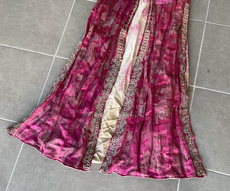 OSMANLI DÖNEMİ İPEK ELMASİYE GELİN ÜÇETEĞİ