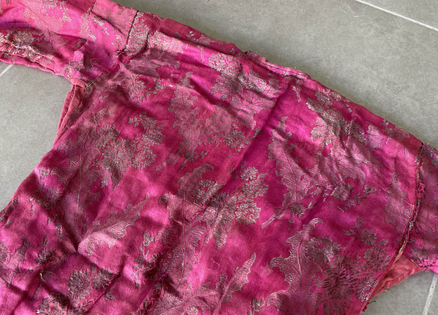 OSMANLI DÖNEMİ İPEK ELMASİYE GELİN ÜÇETEĞİ