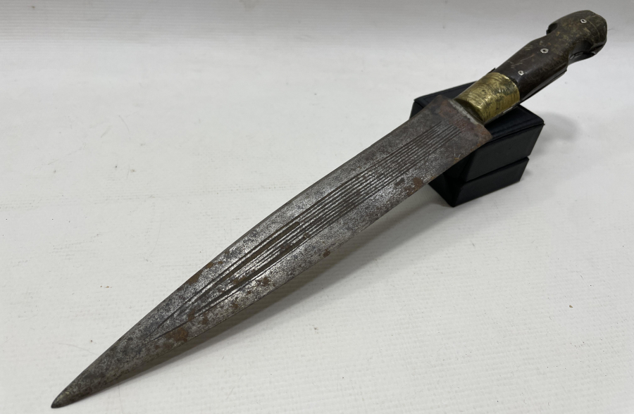 OSMANLI DÖNEMİ NADİR FORMDA ÇERKES KAMASI