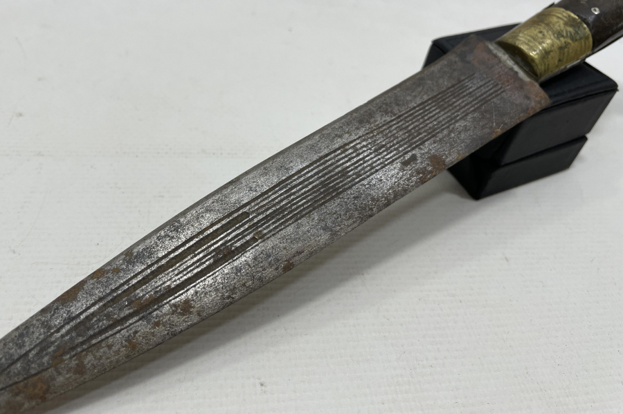 OSMANLI DÖNEMİ NADİR FORMDA ÇERKES KAMASI