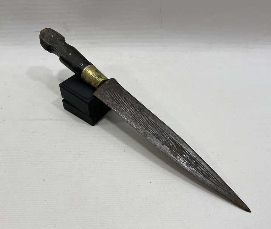 OSMANLI DÖNEMİ NADİR FORMDA ÇERKES KAMASI