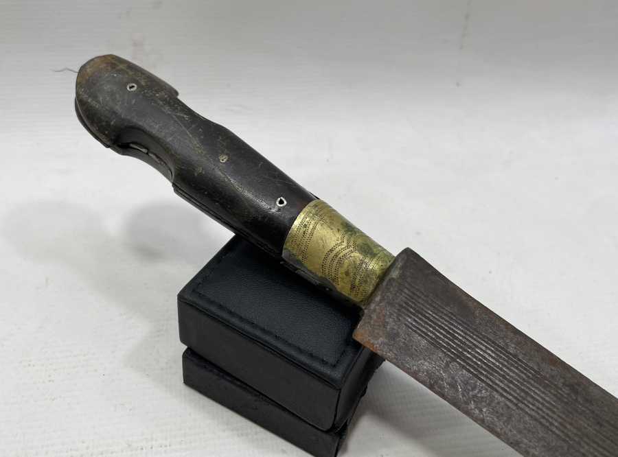 OSMANLI DÖNEMİ NADİR FORMDA ÇERKES KAMASI