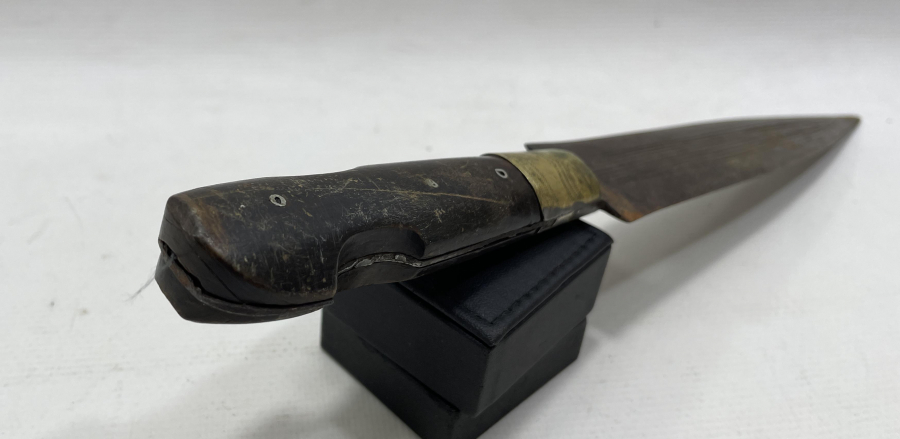 OSMANLI DÖNEMİ NADİR FORMDA ÇERKES KAMASI