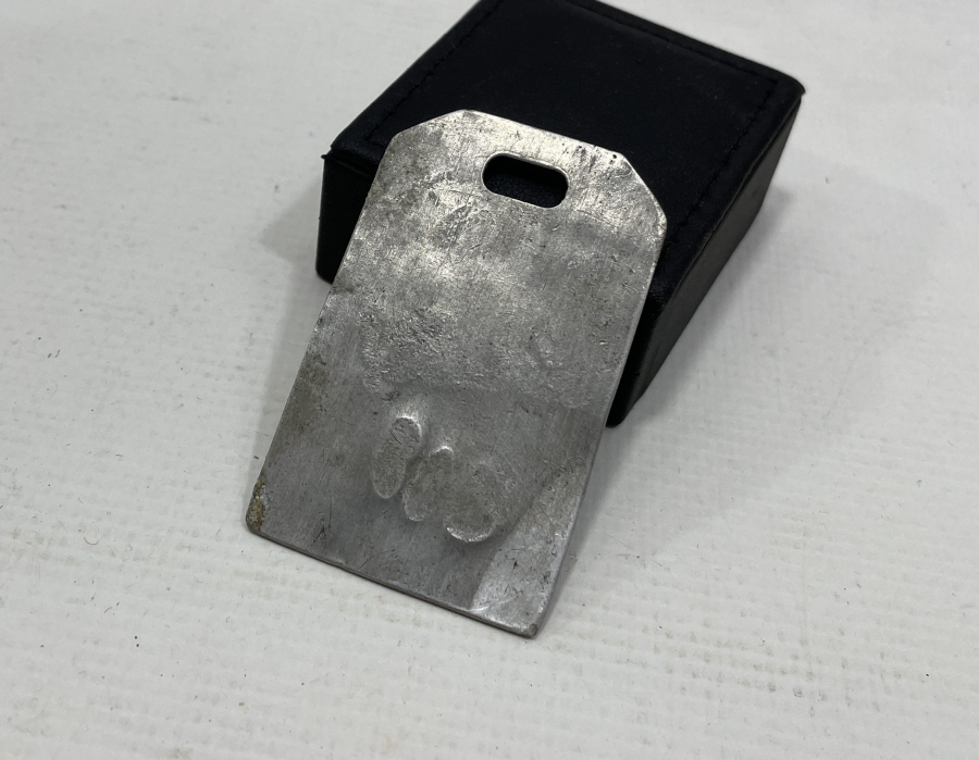 ÜZERİ OSMANLICA HİCAZ DEMİR YOLLARI YAZILI ÇOK NADİR BAVUL ETİKETİ