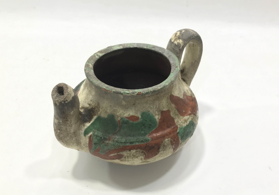 OSMANLI DÖNEMİ KINIK İŞİ NADİR ŞİFACI ÇAYDANLIĞI