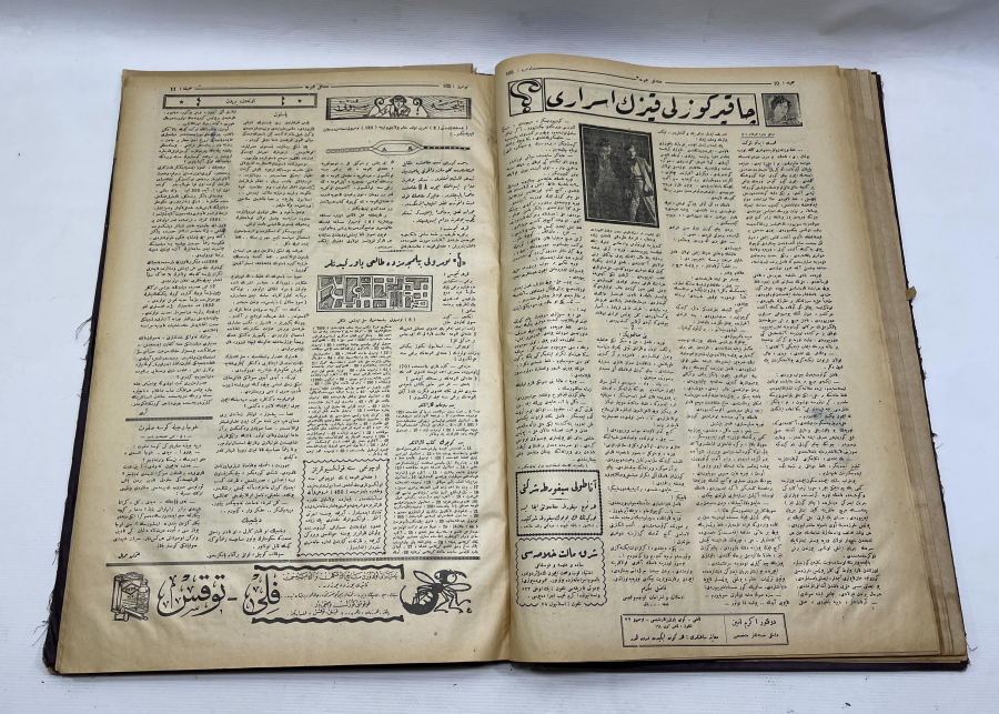 BİR ÇOK OSMANLICA DERGİDEN OLUŞAN BÜYÜK BOY ANSİKLOPEDİ