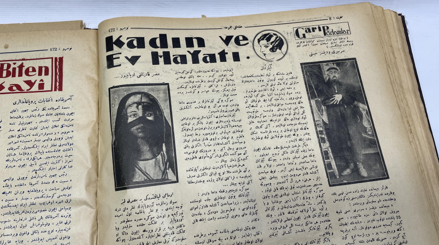 BİR ÇOK OSMANLICA DERGİDEN OLUŞAN BÜYÜK BOY ANSİKLOPEDİ