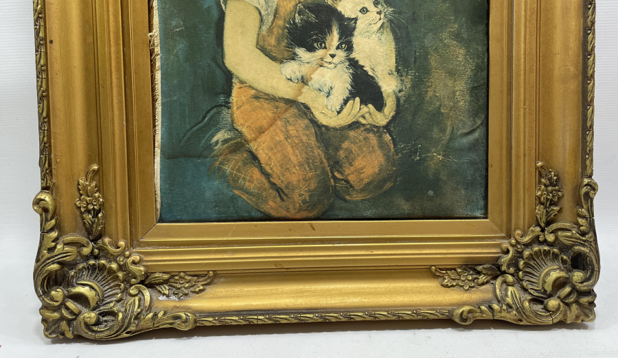 ORJİNAL AHŞAP ÇERÇEVESİNDE İPEK PANO