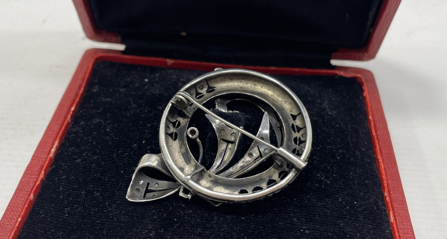 OSMANLI DÖNEMİ ELMAS TAŞLI BROŞ