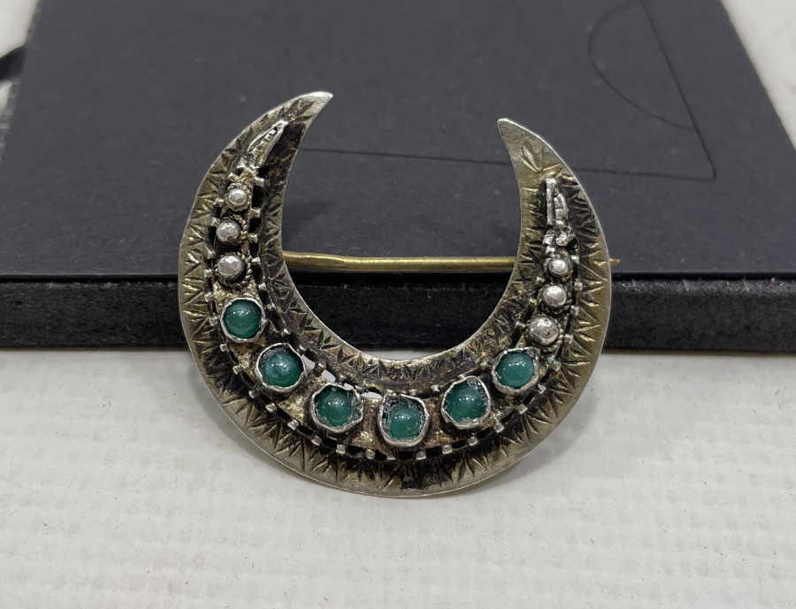 OSMANLI DÖNEMİ HİLAL FORMUNDA NADİR FES SORGUCU