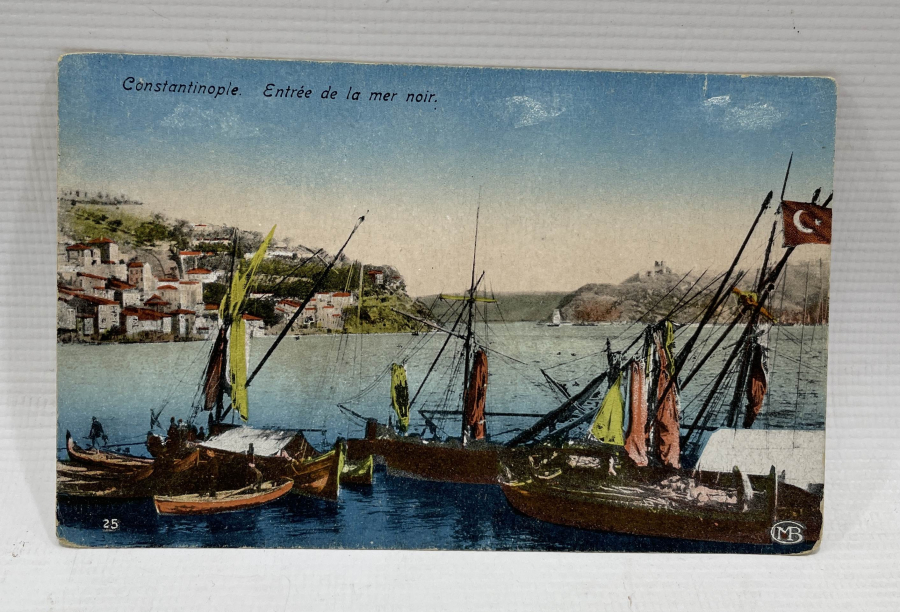 OSMANLI DÖNEMİ İSTANBUL KARTPOSTALI