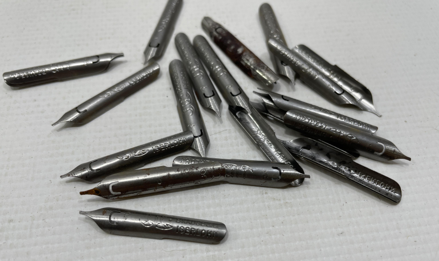 OSMANLI DÖNEMİ ÜZERLERİ OSMANLICA YAZILI DİVİT UÇLARI