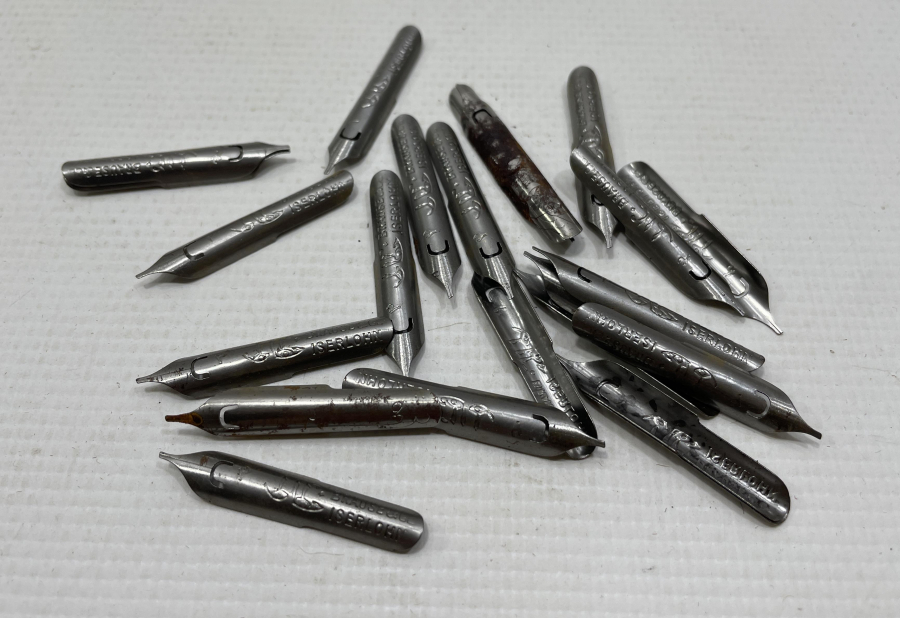 OSMANLI DÖNEMİ ÜZERLERİ OSMANLICA YAZILI DİVİT UÇLARI