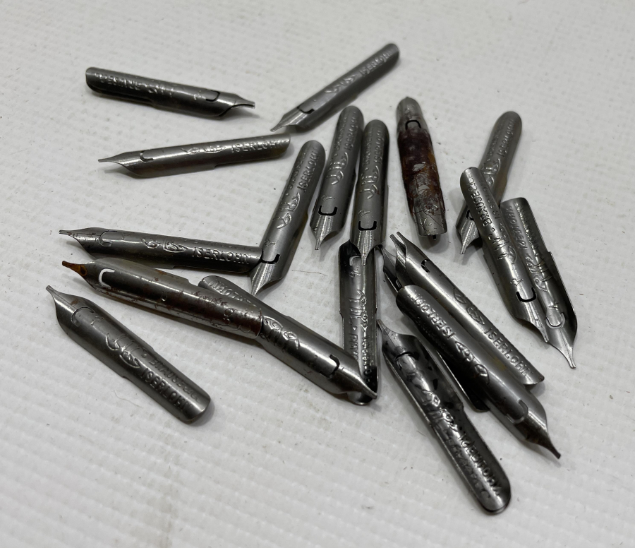 OSMANLI DÖNEMİ ÜZERLERİ OSMANLICA YAZILI DİVİT UÇLARI