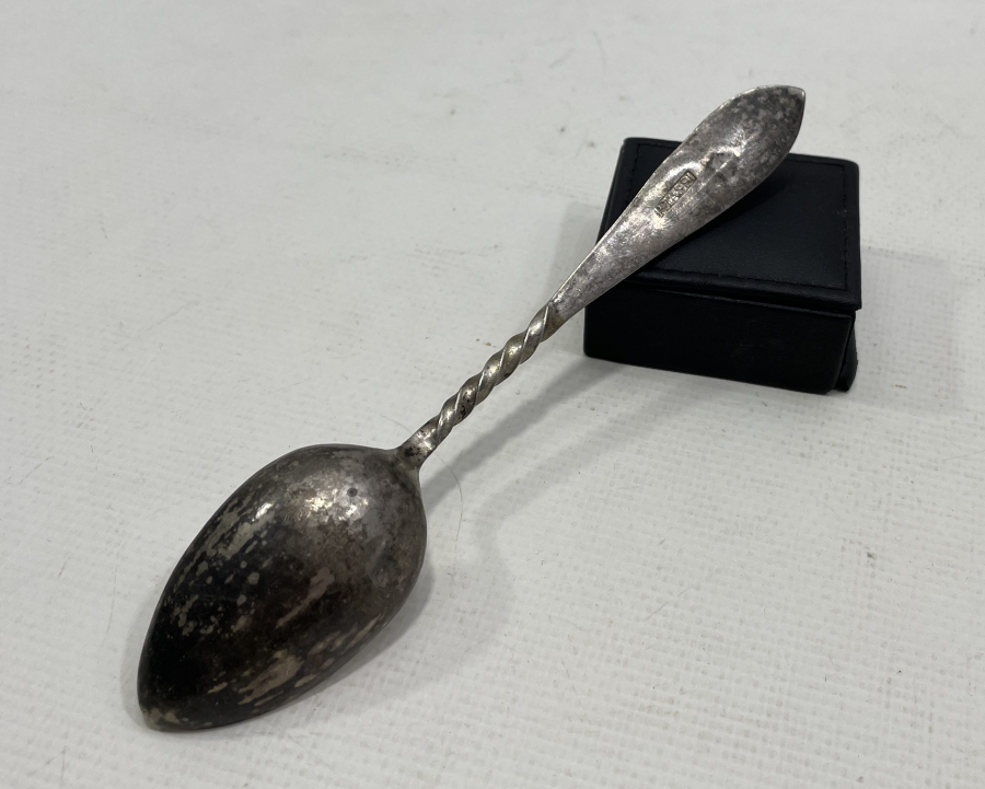 OSMANLI DÖNEMİ YAHUDİ USTA YAPIMI İZMİR İŞİ GÜMÜŞ KAŞIK