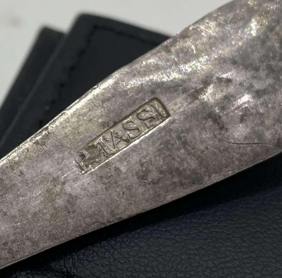 OSMANLI DÖNEMİ YAHUDİ USTA YAPIMI İZMİR İŞİ GÜMÜŞ KAŞIK