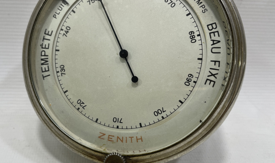 ZENİTH MARKA ÇOK NADİR BAROMETRE
