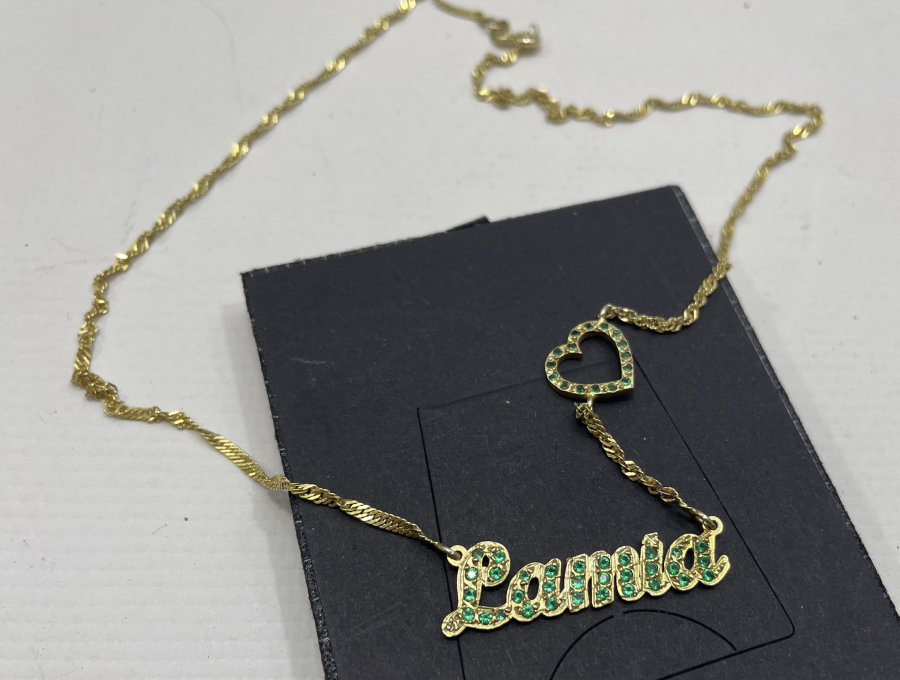 GÜMÜŞ ÜZERİ ALTIN KAPLAMA KOLYE